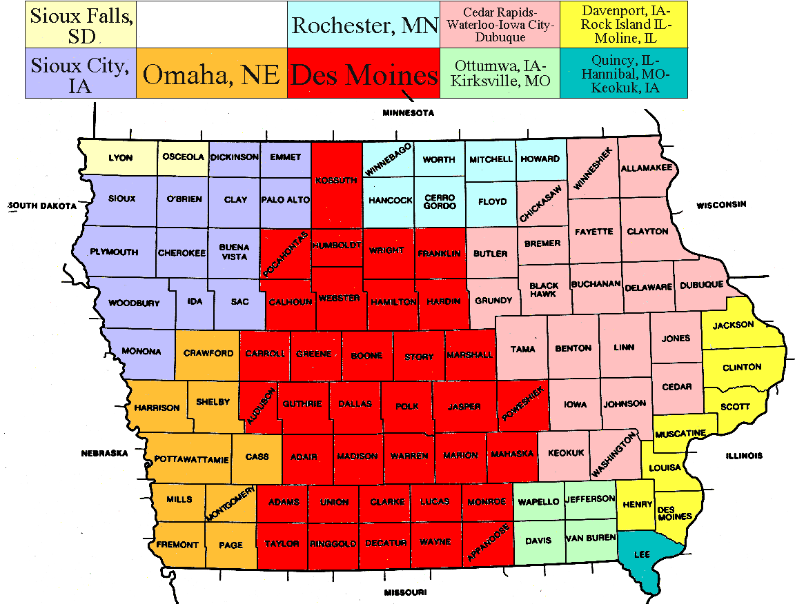 Indiana Dma Map